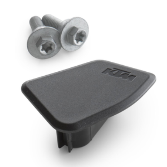 Afbeeldingen van 990 Duke 24 + 26-27 PILLION FOOTPEG COVER KIT