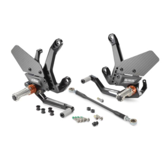 Picture of 990 Duke 24 + 26-27 FACTORY FOOTPEG SYSTEM