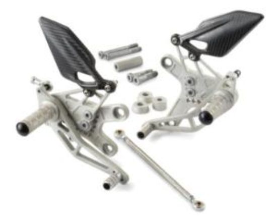 Picture of 790 Duke 18-27 / 890 Duke 20-23 FACTORY FOOTPEG SYSTEM