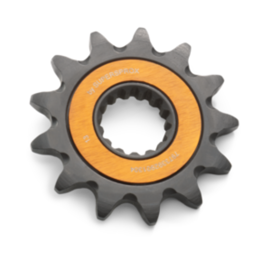 Afbeeldingen van 125-500 SX(F)/EXC(F) 08-27 FRONT SPROCKET 13T - 14T