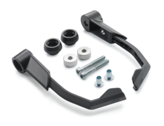 Picture of 125-390 Adv/Duke/SMC/Enduro 24-26 BRAKE LEVER AND CLUTCH LEVER GUARD KIT