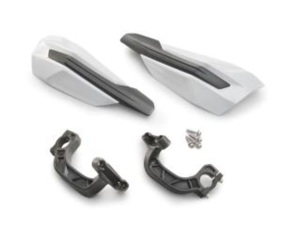 Picture of 65-626 SX(F)/EXC(F) 05-27 FACTORY RACING HANDGUARD KIT WHITE